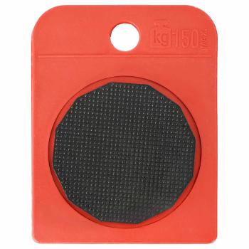 Möbelrollen 8 Stück mit Hebern Rot 9,8x7,5x3 cm 150 kg