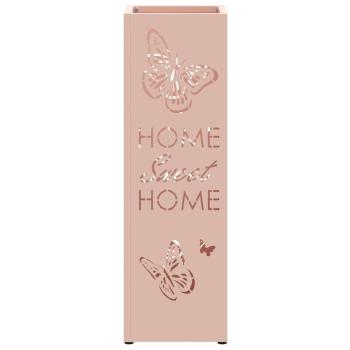 Regenschirmständer Rosa Metall Standard Dekorative Intarsien