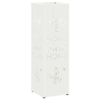 Regenschirmständer Weiß Metall Mittel Dekorative Intarsien