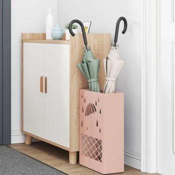 Regenschirmständer Rosa Metall Mittel Dekorative Intarsien