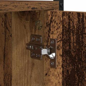 Waschmaschinen-Schrank Altes Holz 68x48,5x194 cm