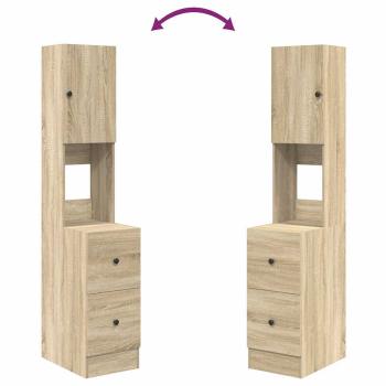 Küchenschrank Sonoma Eiche 35x50x180 cm Spanplatte