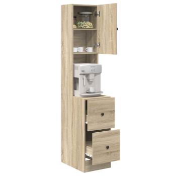 Küchenschrank Sonoma Eiche 35x50x180 cm Spanplatte