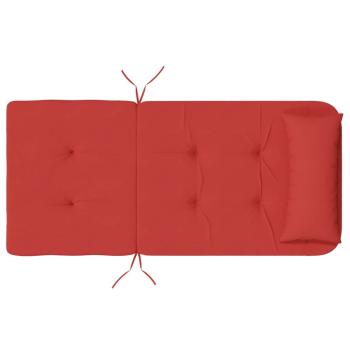 Adirondack-Auflagen 2 Stk. Rot Oxford-Gewebe