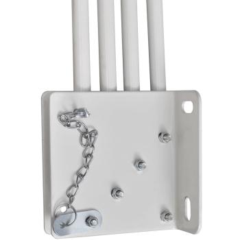 Faltbarer Balkonfächer Creme 160×240 cm