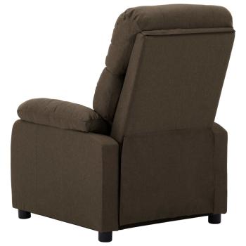 Relaxsessel Braun Stoff