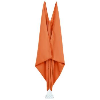 Faltbarer Terrassen-Seitenfächer Terracotta-Rot 300×150 cm