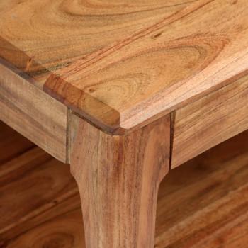 Couchtisch Massivholz 88x50x38 cm