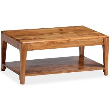 Couchtisch Massivholz 88x50x38 cm