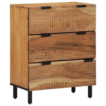2er Set Akazien Sideboards 60x33x75 cm
