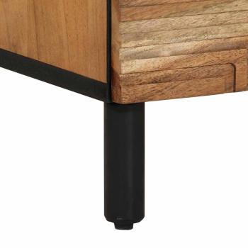 2er Set Akazien Sideboards 60x33x75 cm