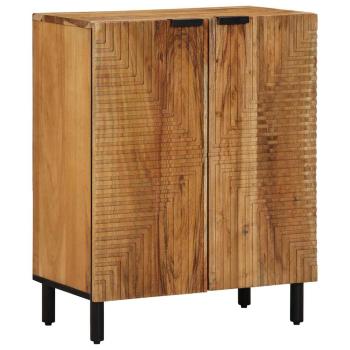 3-teiliges Sideboard Braun 60x33x75 cm aus Massivholz Akazie