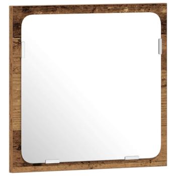 ARDEBO.de - 3-teiliges Badezimmermöbel Set Altholz