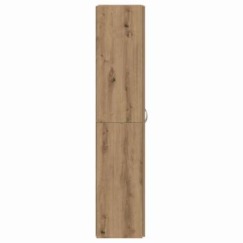 Büroschrank Set aus 2 Artisan Eiche Holzwerkstoff