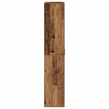 Highboard Altholz 80x35x180 cm Holzwerkstoff