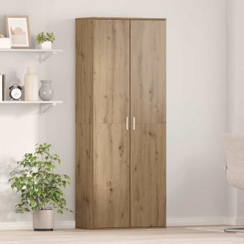 ARDEBO.de - Highboard Artisan Eiche 70x35x180 cm Holzwerkstoff