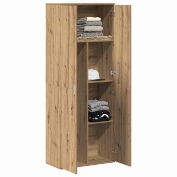 Highboard Artisan Eiche 70x35x180 cm Holzwerkstoff