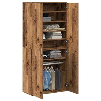 Highboard Altholz 80x39x178 cm Spanplatten