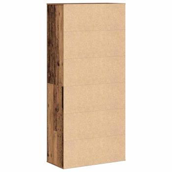 Highboard Altholz 80x39x178 cm Spanplatten