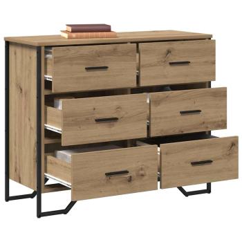 Kommode Artisan Eiche 91x35.5x74.5 cm Furnier