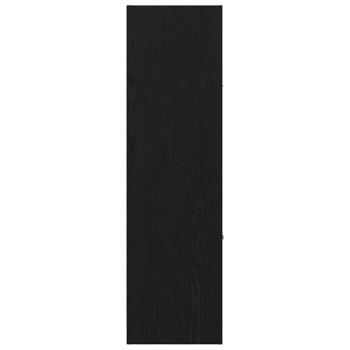 Apotheker-Schrank Schwarzes Eichenholz 40x41x144,5 cm Holzwerkstoff