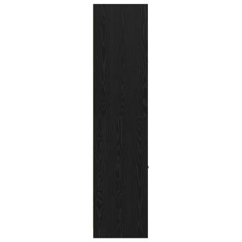 Apotheker Schrank Schwarz Eiche 40x41x174.5 cm Spanplatte