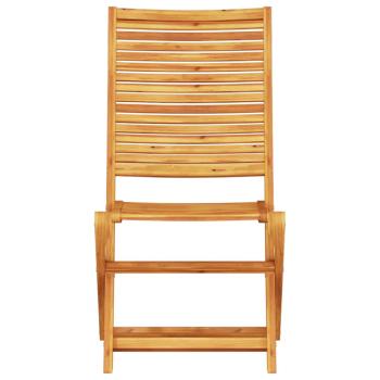 3-tlg. Bistro-Set Klappbar Massivholz Akazie