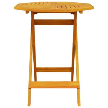 3-tlg. Bistro-Set Klappbar Massivholz Akazie