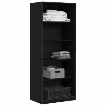 Kleiderschrank Schwarze Eiche Set aus 2 Schwarze Eiche Spanplatte