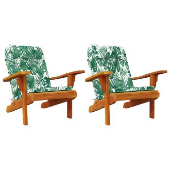 Tropisches Blattkissen Blattmuster Polyester Mittel Muster