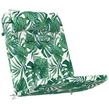Tropisches Blattkissen Blattmuster Polyester Mittel Muster