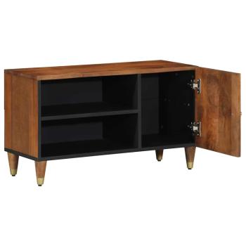 TV-Schrank Honigbraun Massivholz Mango, Holzwerkstoff
