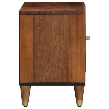 TV-Schrank Honigbraun Massivholz Mango, Holzwerkstoff