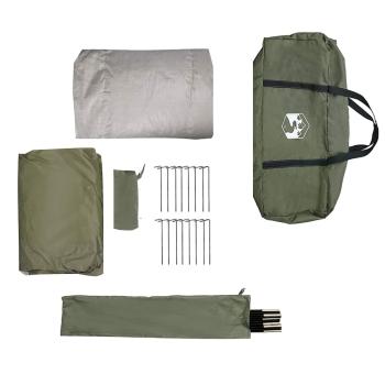 Angelzelt Olivgrün Polyester 7 Personen Langlebig Angelzelt