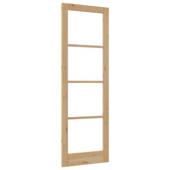 Innentür mit Glas "ORKDAL" 78x232x4 cm Massivholz Kiefer