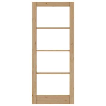 Innentür mit Glas "ORKDAL" 83x202x4 cm Massivholz Kiefer