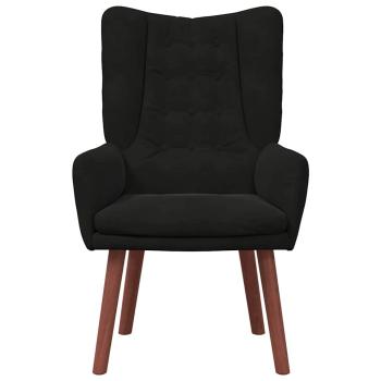 Entspannungssessel Schwarzes Samt