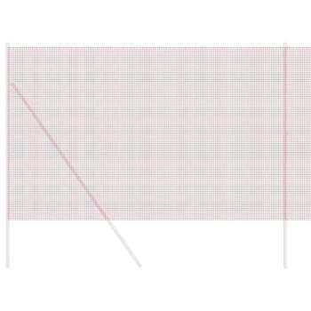 Schweißdrahtzaun Rot 1.5x10 m Stahl