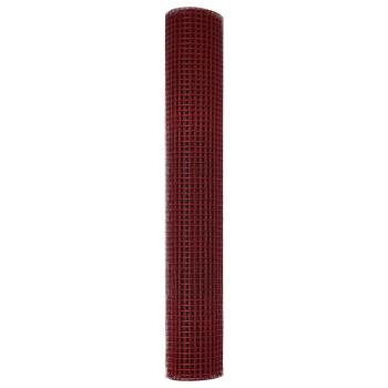 Schweißdrahtzaun Rot 1.5x10 m Stahl