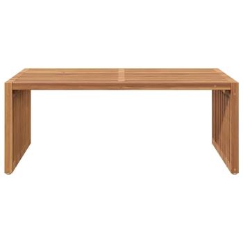 Gartentisch 90x49.7x36 cm Massivholz Teak