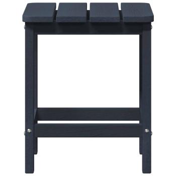 Adirondack Beistelltisch Marineblau 38x38x46 cm HDPE