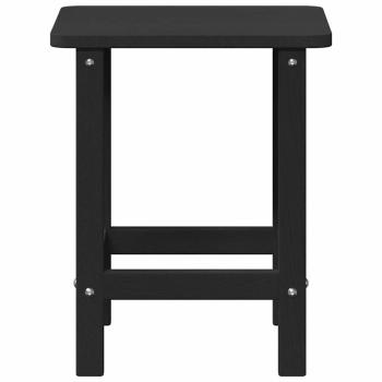 Adirondack Beistelltisch Schwarz 38x38x45 cm HDPE