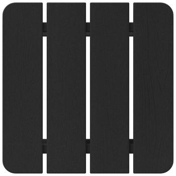 Adirondack Beistelltisch Schwarz 38x38x45 cm HDPE