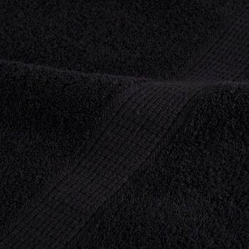 Premium Gast Handtücher 'SOLUND'50 Stück Schwarz 30x50 cm 550 gsm