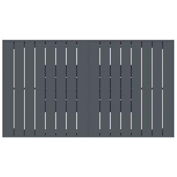Gartentisch Dunkelgrau Aluminium Groß Erweiterbarer Tisch