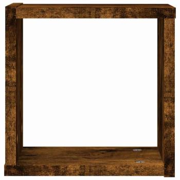 Schweberegale Rauchsäulen Holzwerkstoff Mittel Schwebende Regale