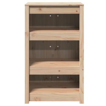 Outdoor Küchenschrank 55x55x92 cm Massivholz Kiefer