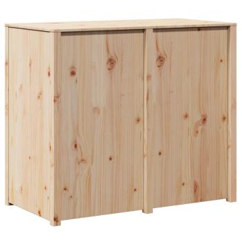 Küchenschrank 106x55x92 cm Massivholz Kiefer