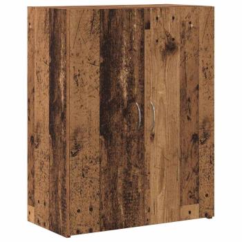 Büroschrank Altes Holz 60x32x77,5 cm Holzwerkstoff