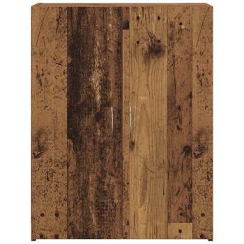 Büroschrank Altes Holz 60x32x77,5 cm Holzwerkstoff